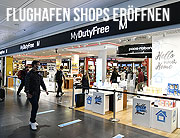 Erste Läden und Restaurants am Münchner Airport laden wieder zur Zwischenlandung. Duty Free und viele andere Shops und Restaurants in Terminal 2  wieder eröffnet nach Corona (Foto: Flughafen München)